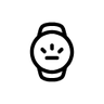 红色背光