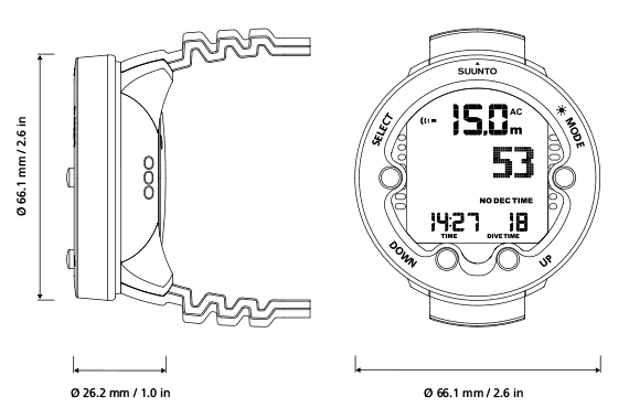 Product specifications diagram