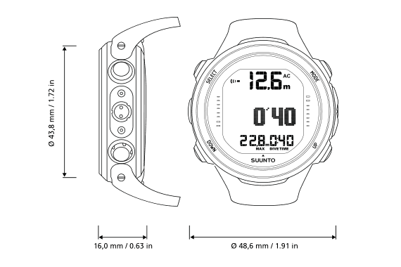 Product specifications diagram
