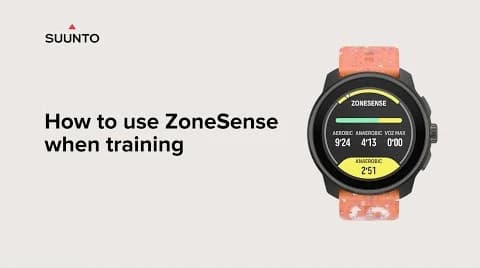 如何在训练时使用 Suunto ZoneSense